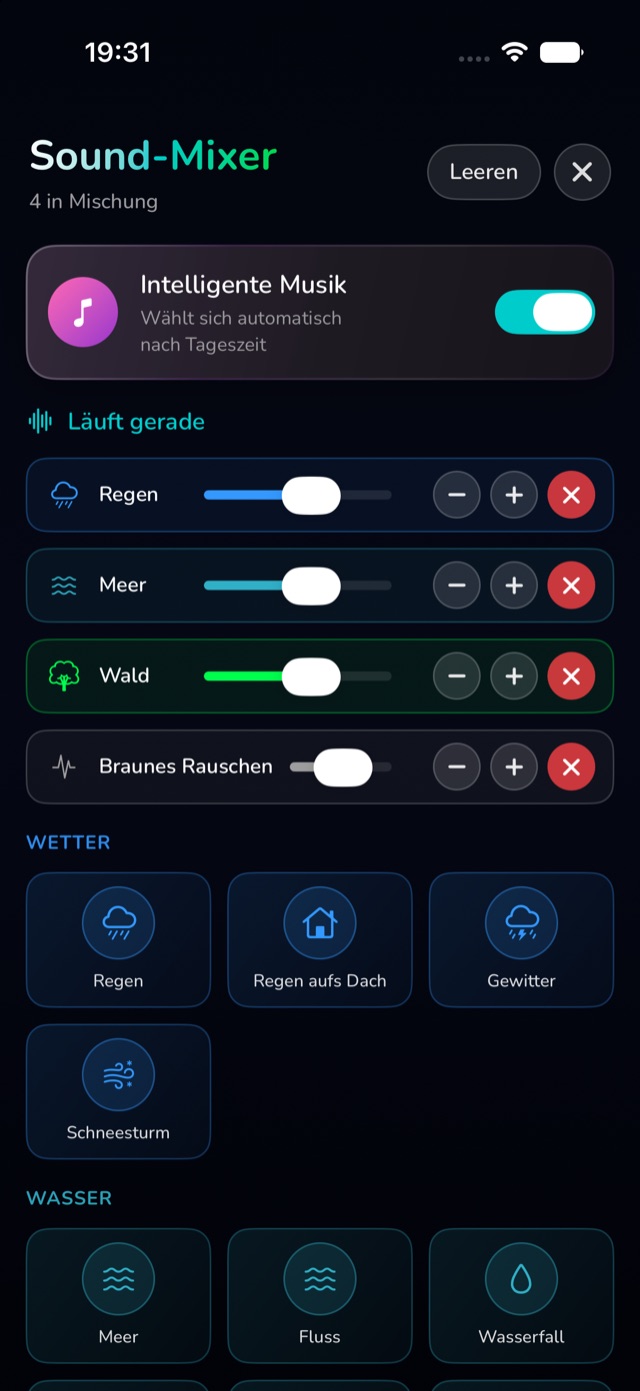 AuroraCalm Sound-Mixer