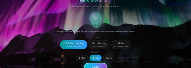 Atemübung